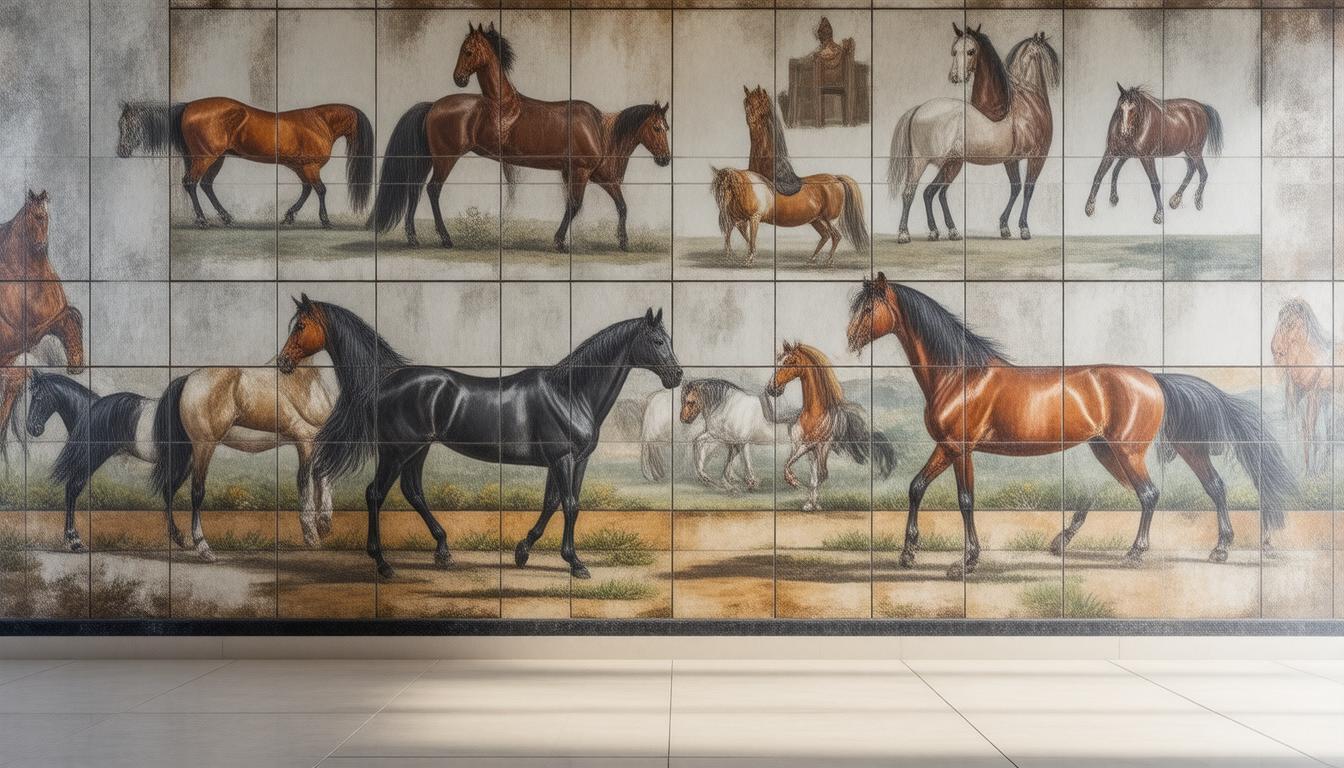 Transform Your Space with Stunning Horse Artwork Tiles: A Guide to Equine Elegance