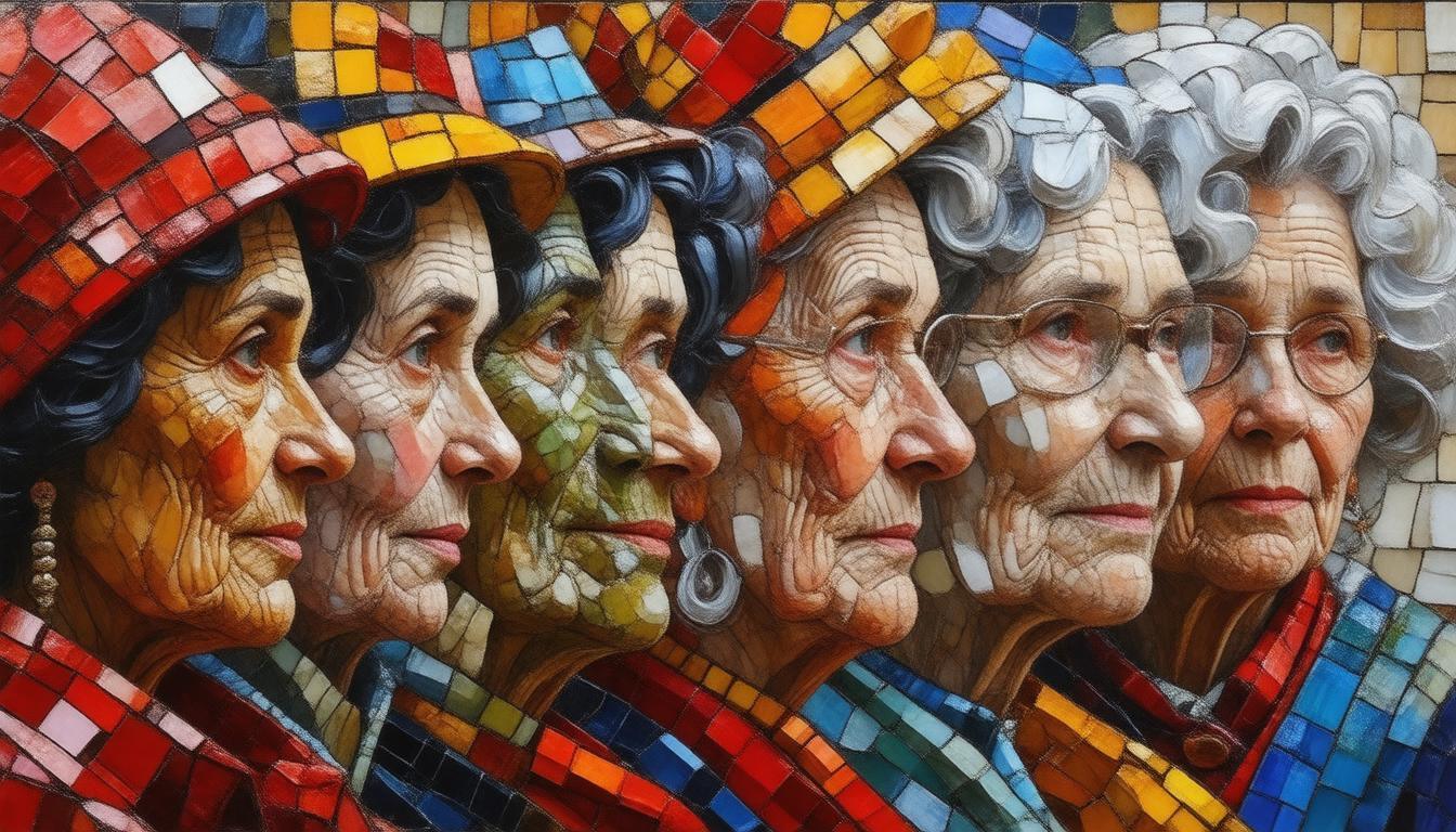 Celebrating Beauty: The Impact of Old Women Mosaic Artwork on Modern Art