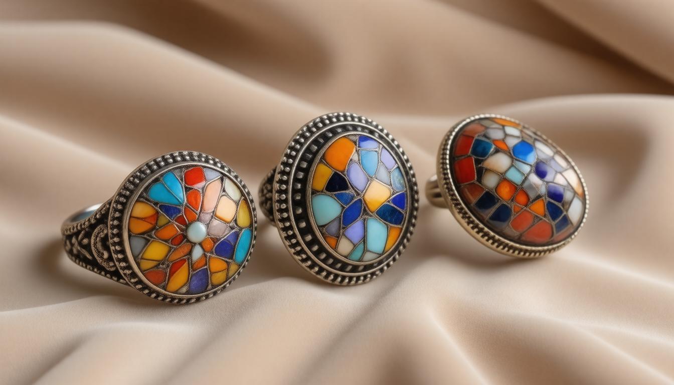 Artistry in Adornment: The Allure of Mosaic Rings