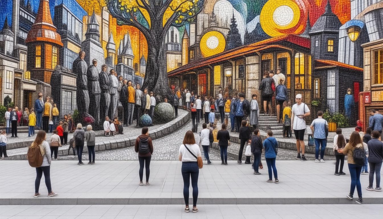 Transforming Spaces: The Art and Impact of Mosaic Murals in Urban Landscapes