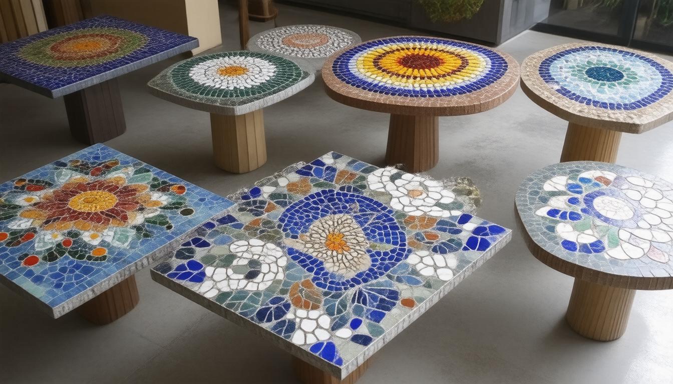 Transform Your Space with Stunning Mosaic Tables: Unique Designs and Creative Ideas