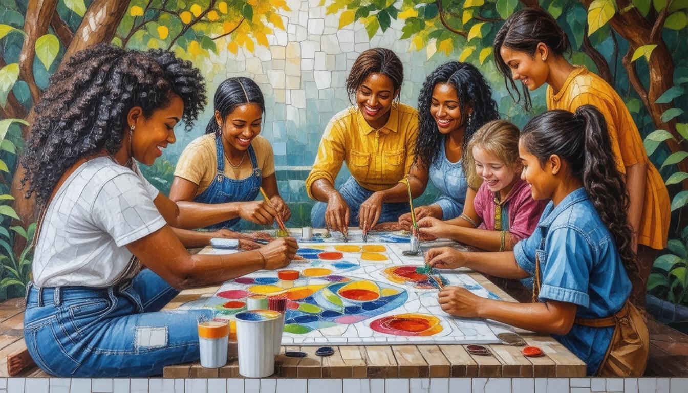 Building Connections Through Color: The Transformative Power of Mosaic and Community Art