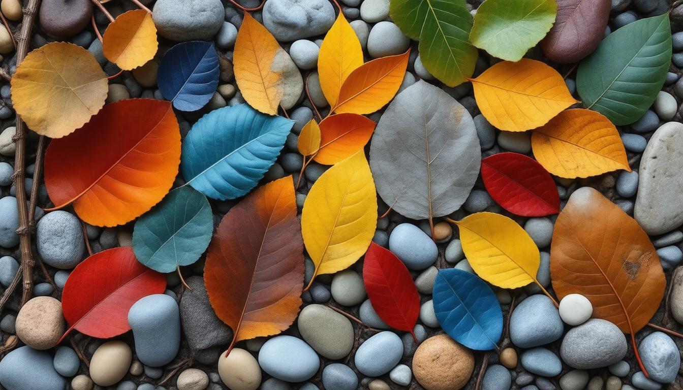 Nature's Palette: Creating Stunning Leaf Mosaic Art