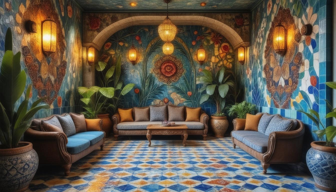 Enchanting Mosaic Interiors: Transform Your Space with Stunning Style