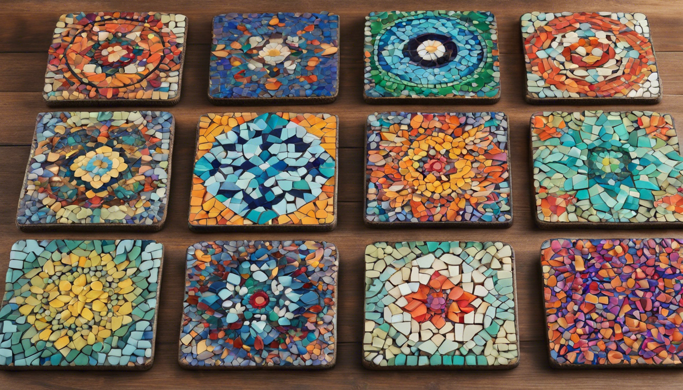 Transform Your Space: Stunning Mosaic Coasters to Elevate Your Home Decor