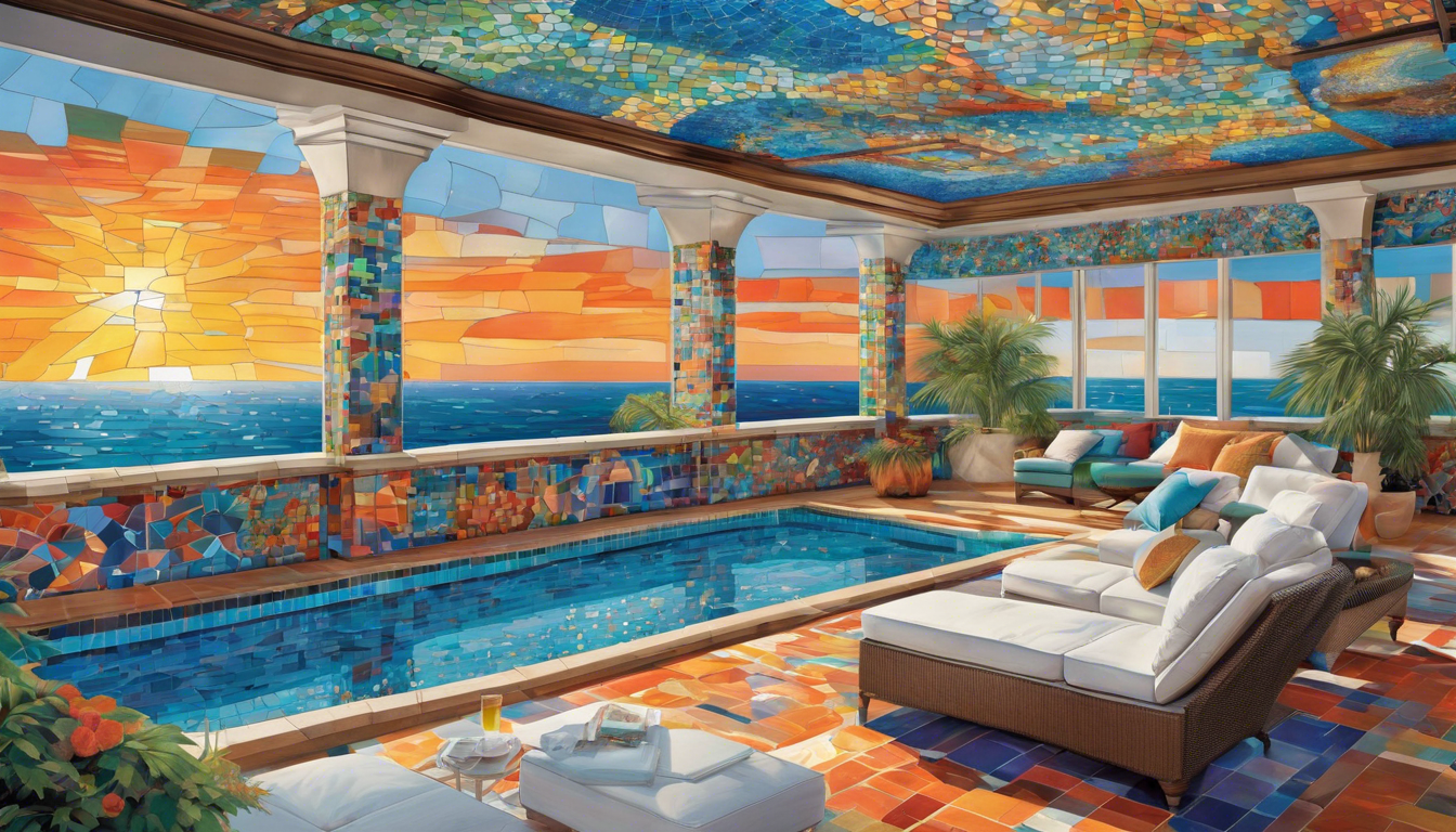 Unveiling Luxury: The Largest Rooftop Glass Mosaic Mural in the U.S. at St. Regis Longboat Key