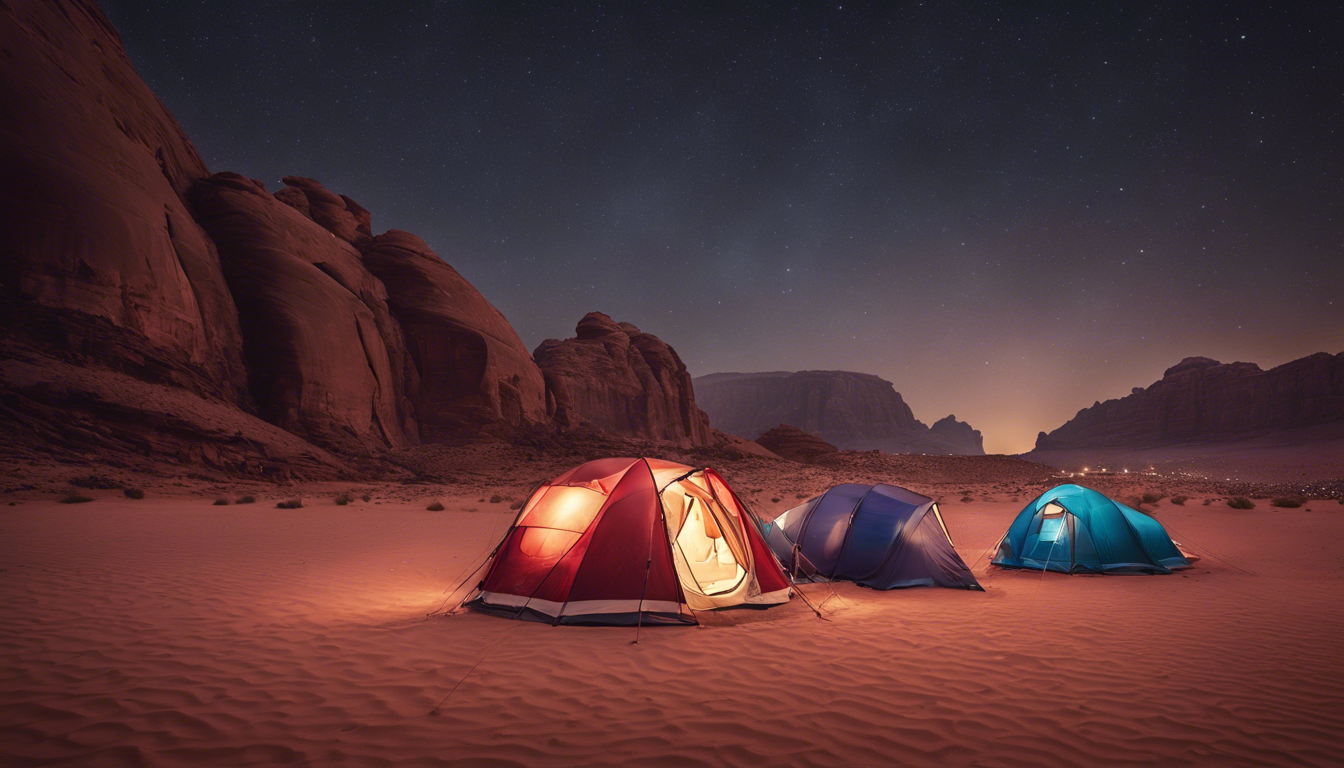 Camping in Wadi Rum