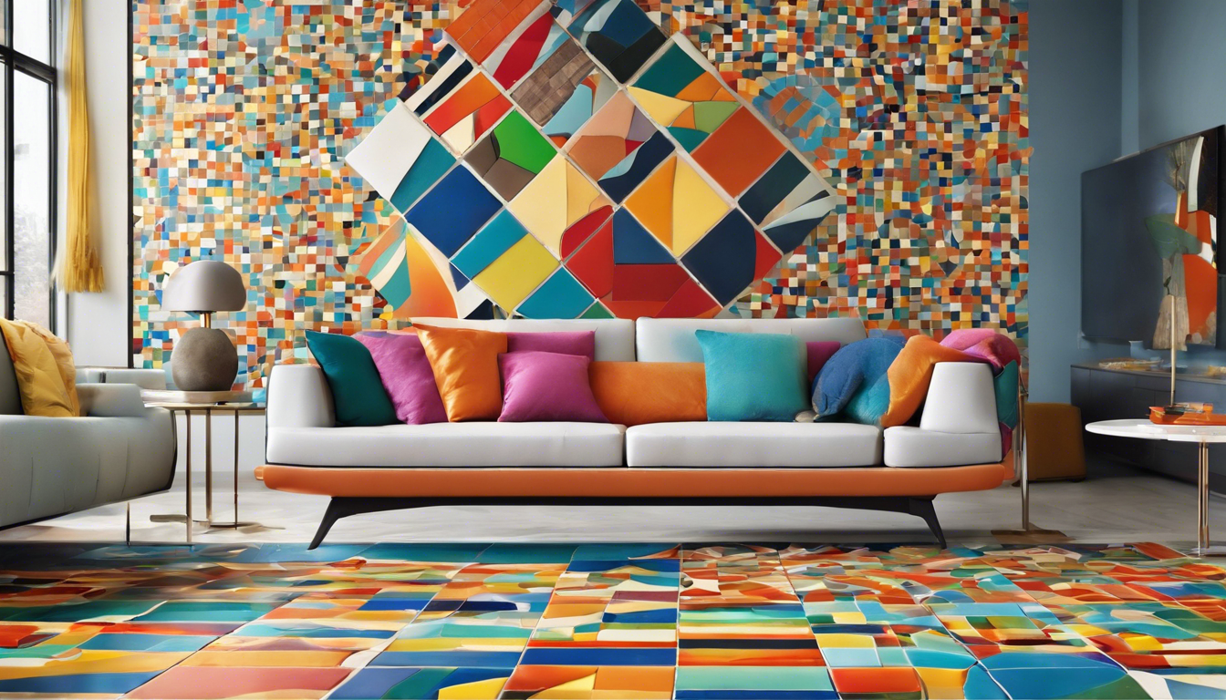 Transform Your Space with Bold Contemporary Mosaic Designs: A Fusion of Art and Functionality