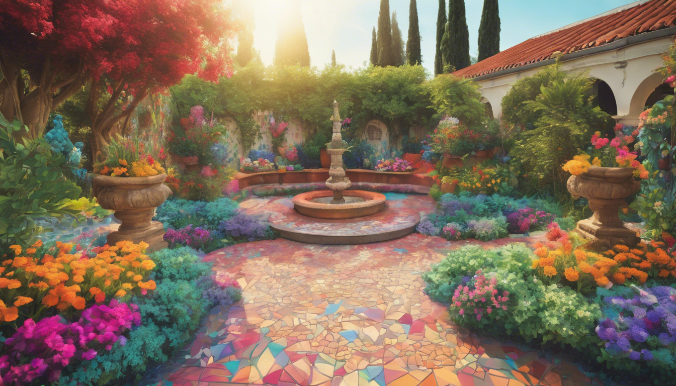 Transform Your Outdoor Space with Beautiful Mosaic Garden Ornaments