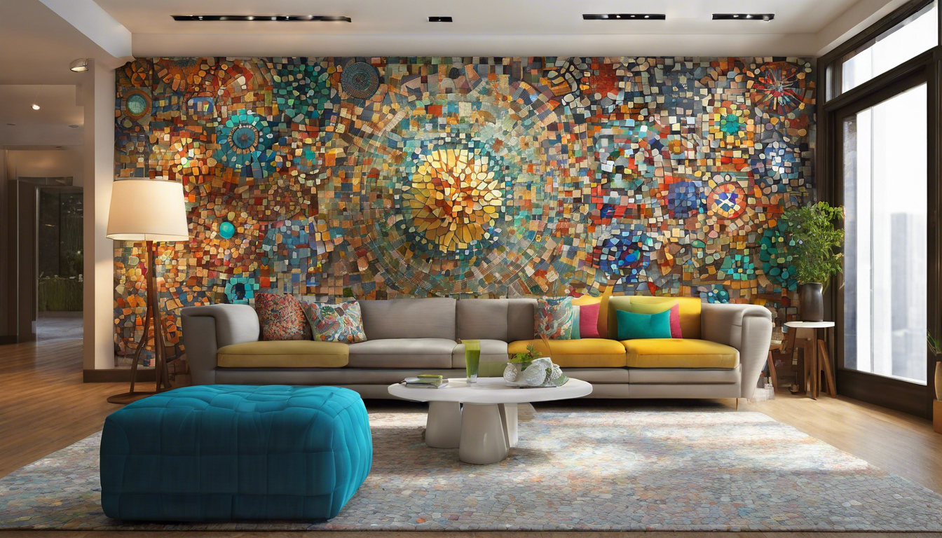 Transform Your Space: The Art of 3D Mosaic Creations for Unique Home Décor