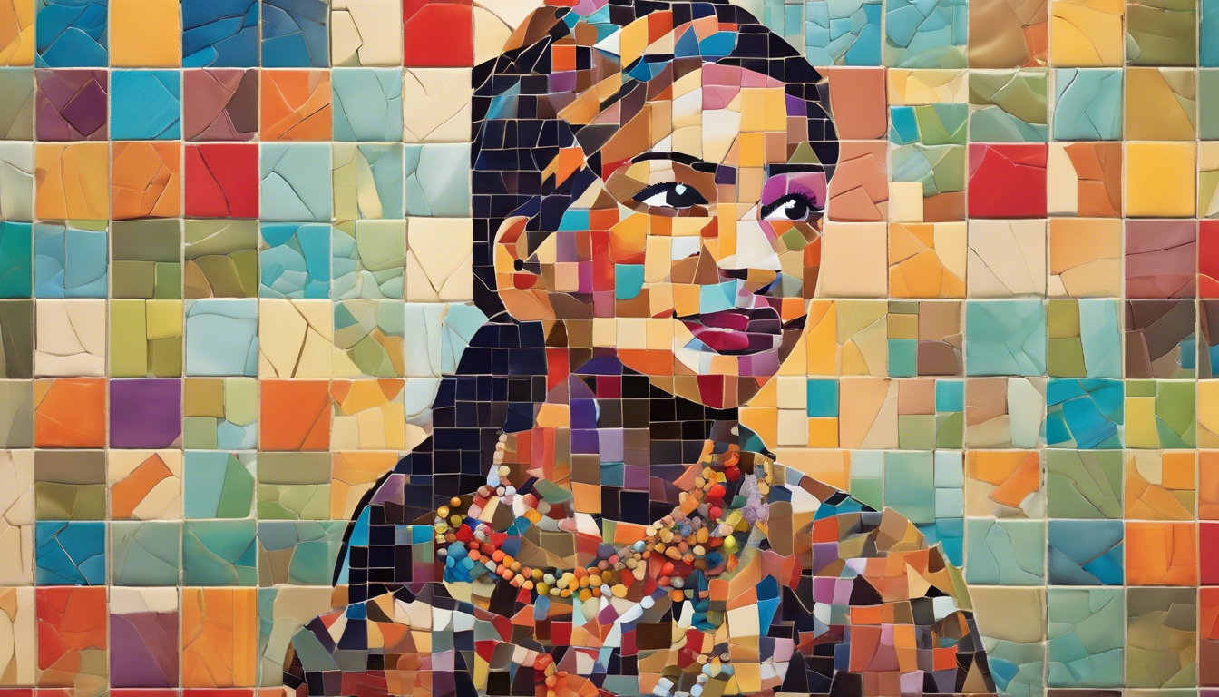 The Art of Mosaic Portraits: Capturing Life Through Colorful Tiles