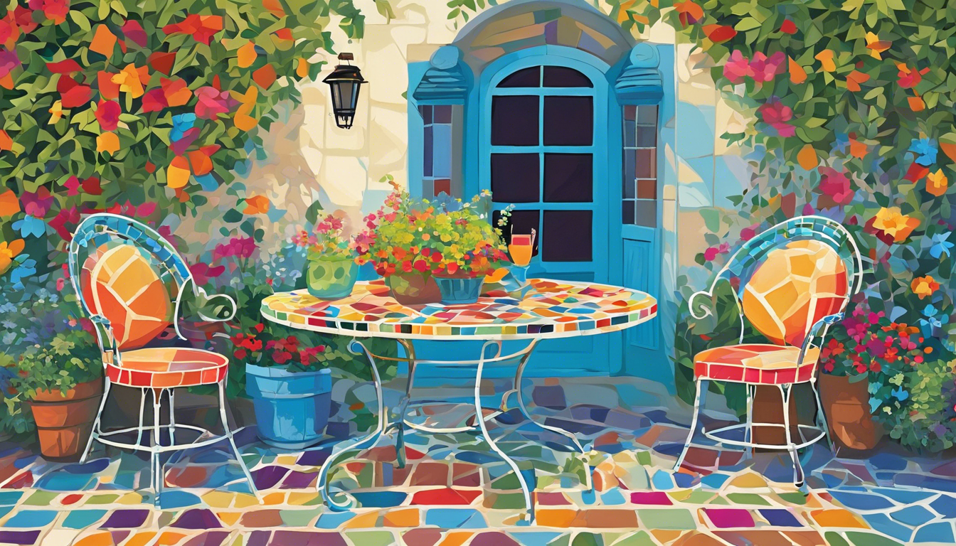 Elevate Your Outdoor Space with Stunning Mosaic Patio Decorations