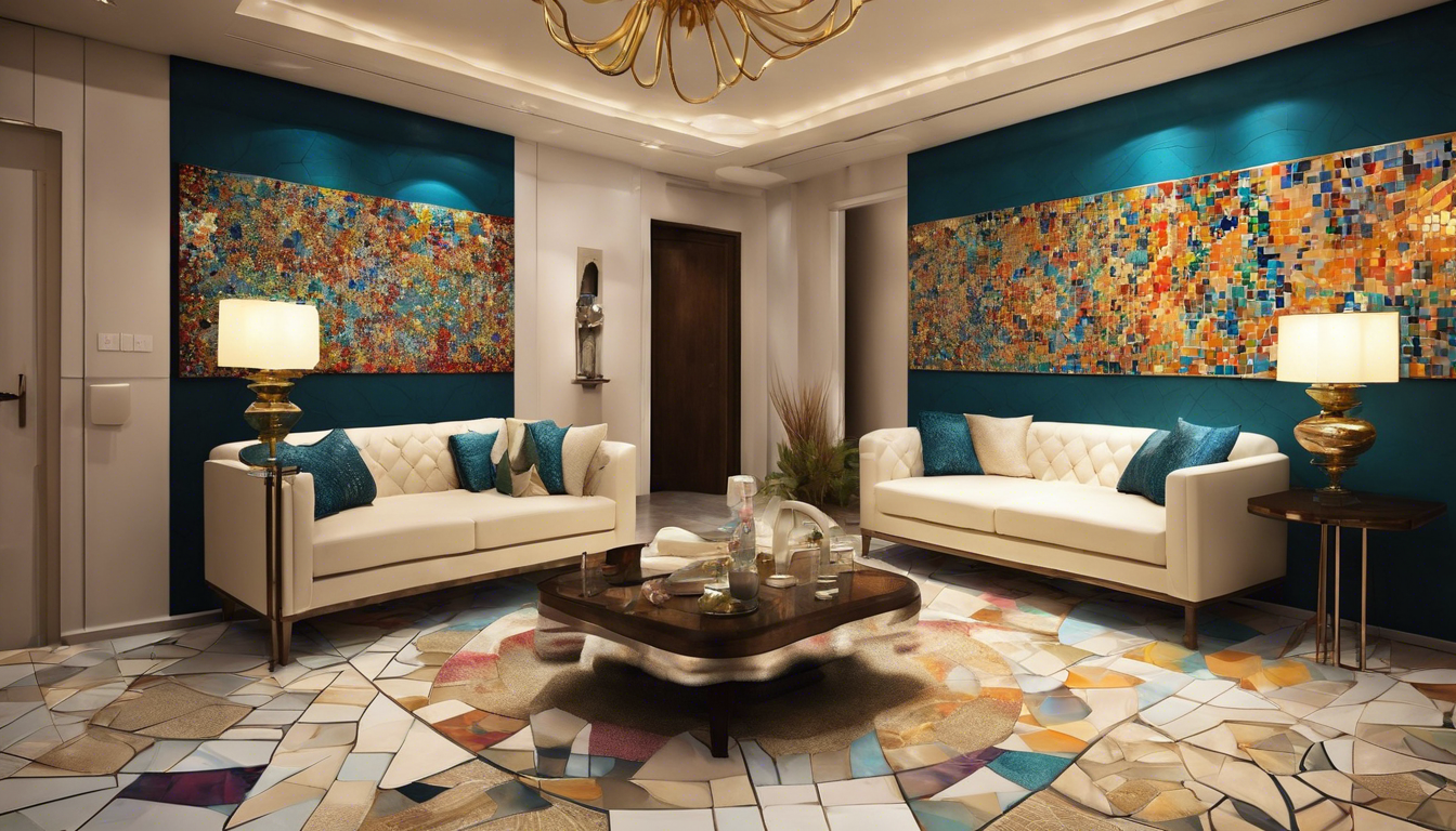 Transform Your Space: Elevate Luxury Interiors with Stunning Mosaic Art