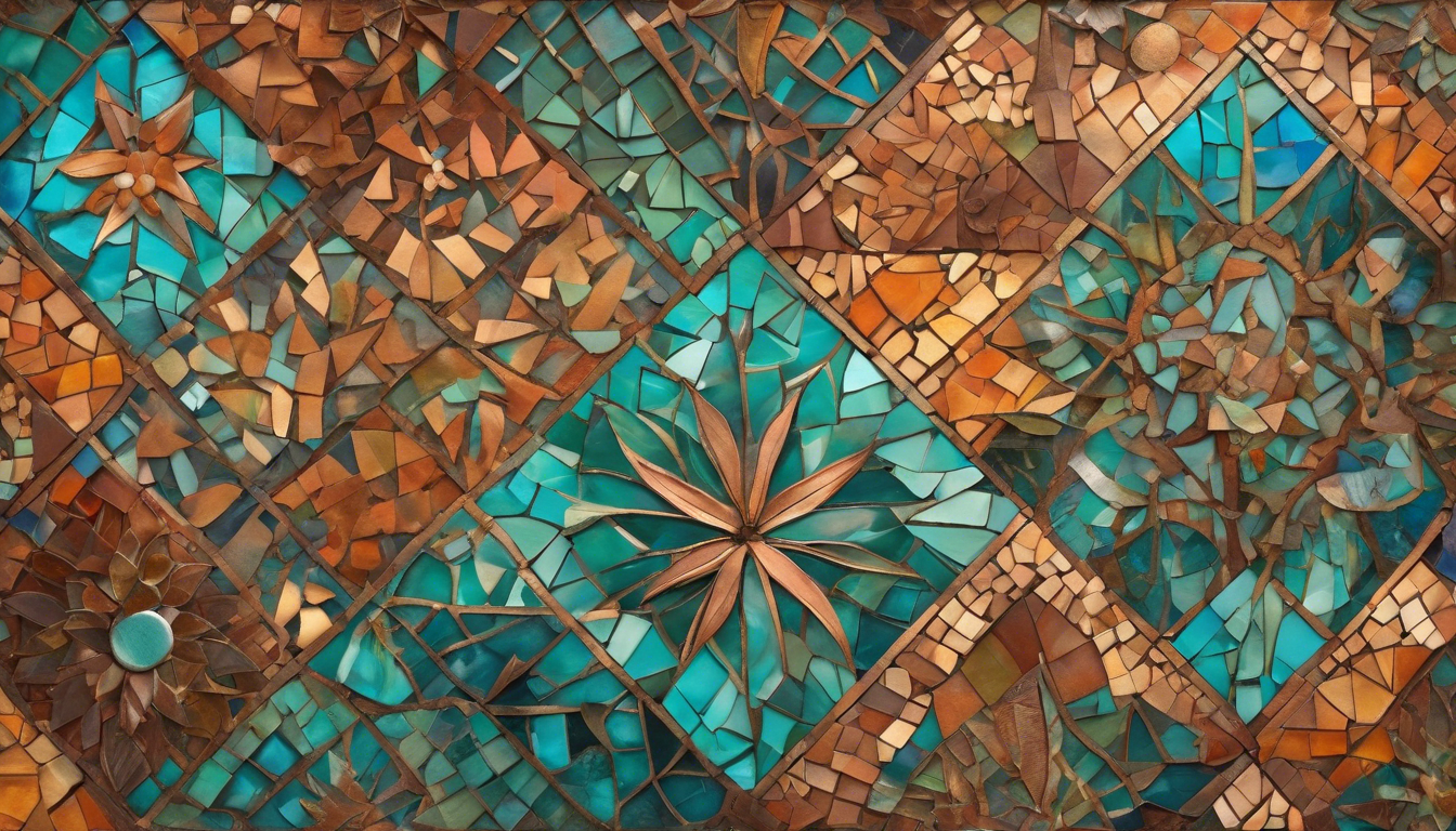 Exploring the Vibrant Mosaic Art of 2022: A Journey Through Copper Patina Creations and Community Collaboration