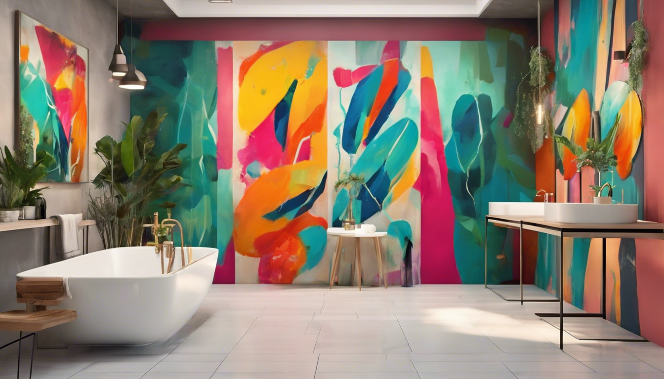 Transform Your Space: Creative Ideas for Art in the Bathroom Wall