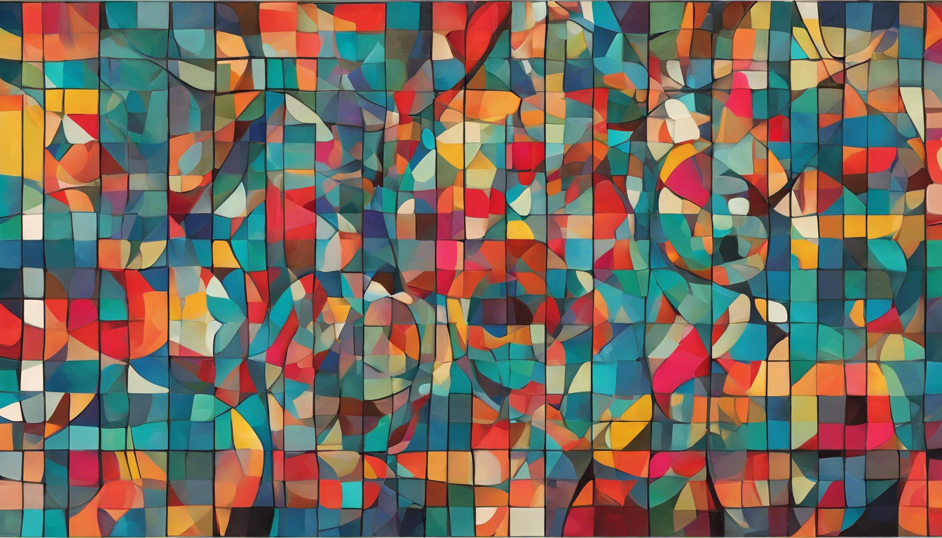 Exploring the Vibrant World of Abstract Mosaics: A Journey into Color and Form