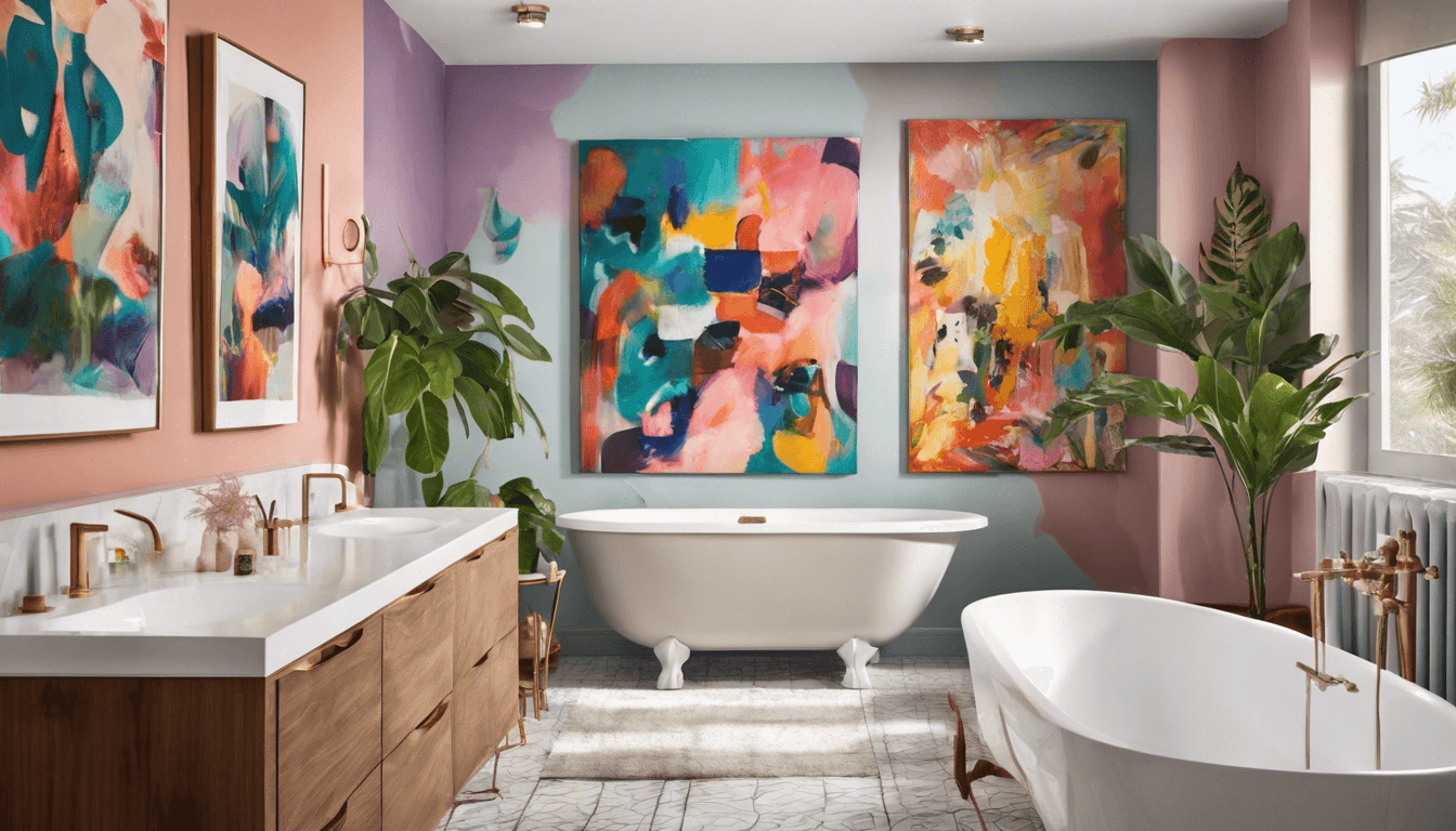 Transform Your Space: Creative Ideas for Art on Bathroom Walls