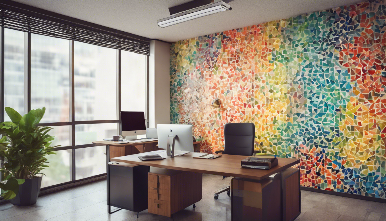 Transform Your Office with Stunning Mosaic Art: Elevate Your Workspace Aesthetic