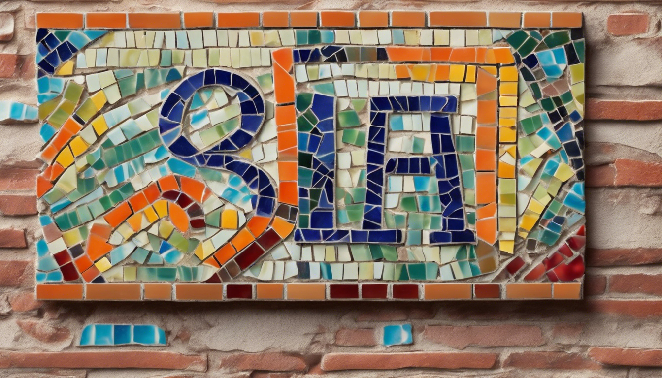 Transform Your Home: How to Create and Install a Stunning Mosaic House Number Tutorial