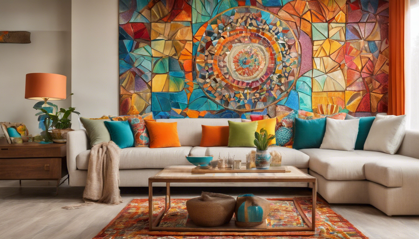 Transform Your Space: Stunning Mosaic Wall Art Ideas for Living Rooms