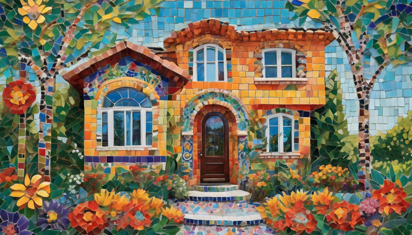 Exploring the Unique Charm of La Mosaic Tile House: A Colorful Architectural Marvel