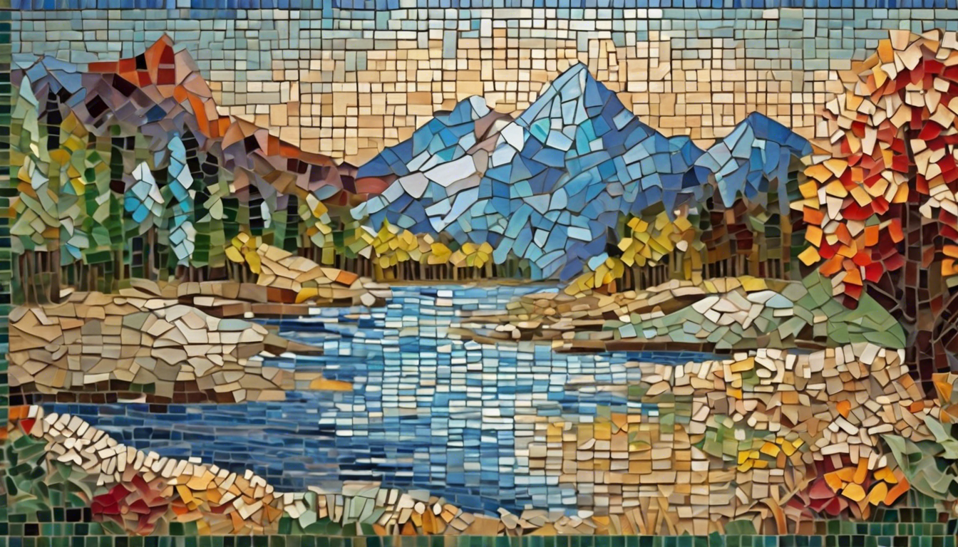 Exploring the World Through Mosaics: Stunning Landscapes Captured by Mozaico