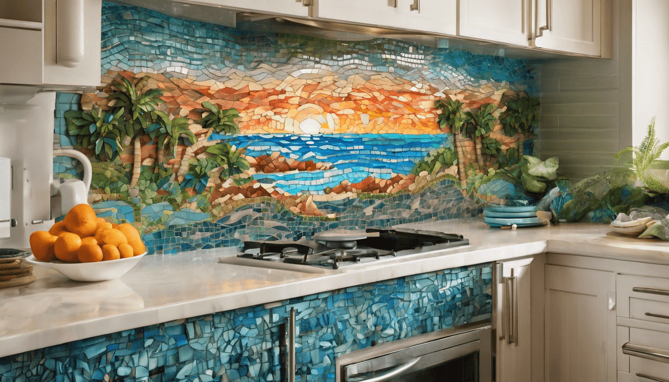 Transforming Dream Homes: Dyanne Williams’ Stunning Mokuluas Mosaic Backsplash Journey in Hawaii