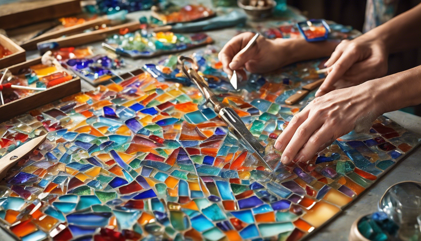 Master the Art of Mosaic Glass Cutting: A Comprehensive Guide to Techniques and Tools for Stunning Creations