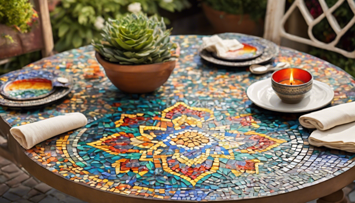 Transform Your Space: The Art and Versatility of Mosaic Tabletops