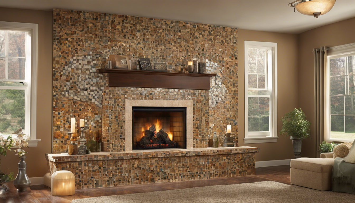 Transform Your Home with Nature-Inspired Mosaic Fireplaces: The Art of Decor