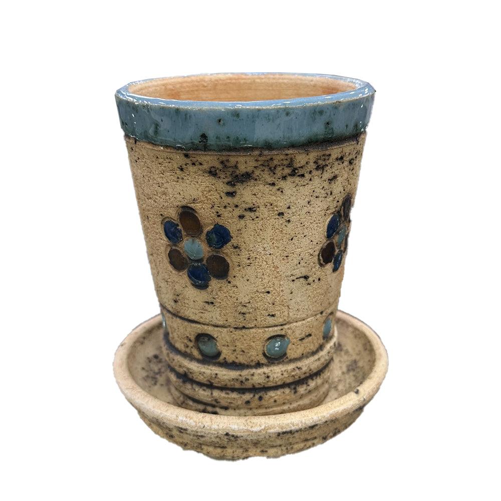 Dead Sea handmade ceramic cup - ChicMozaic