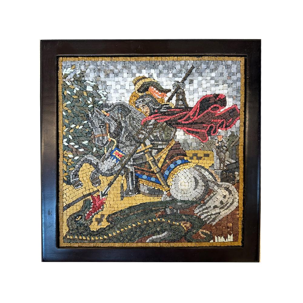 Saint George Mosaic Wall Hang - ChicMozaic