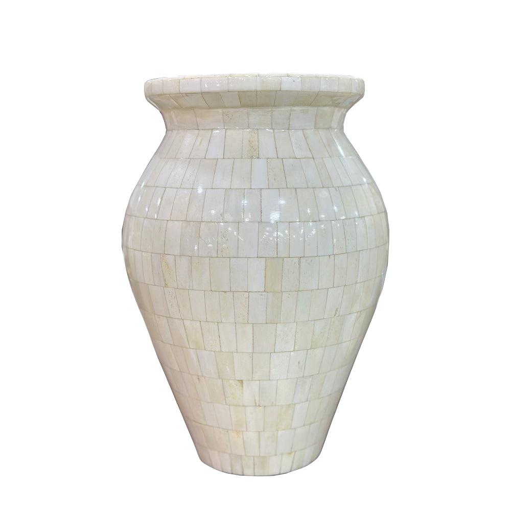 Handmade vase of wood - ChicMozaic