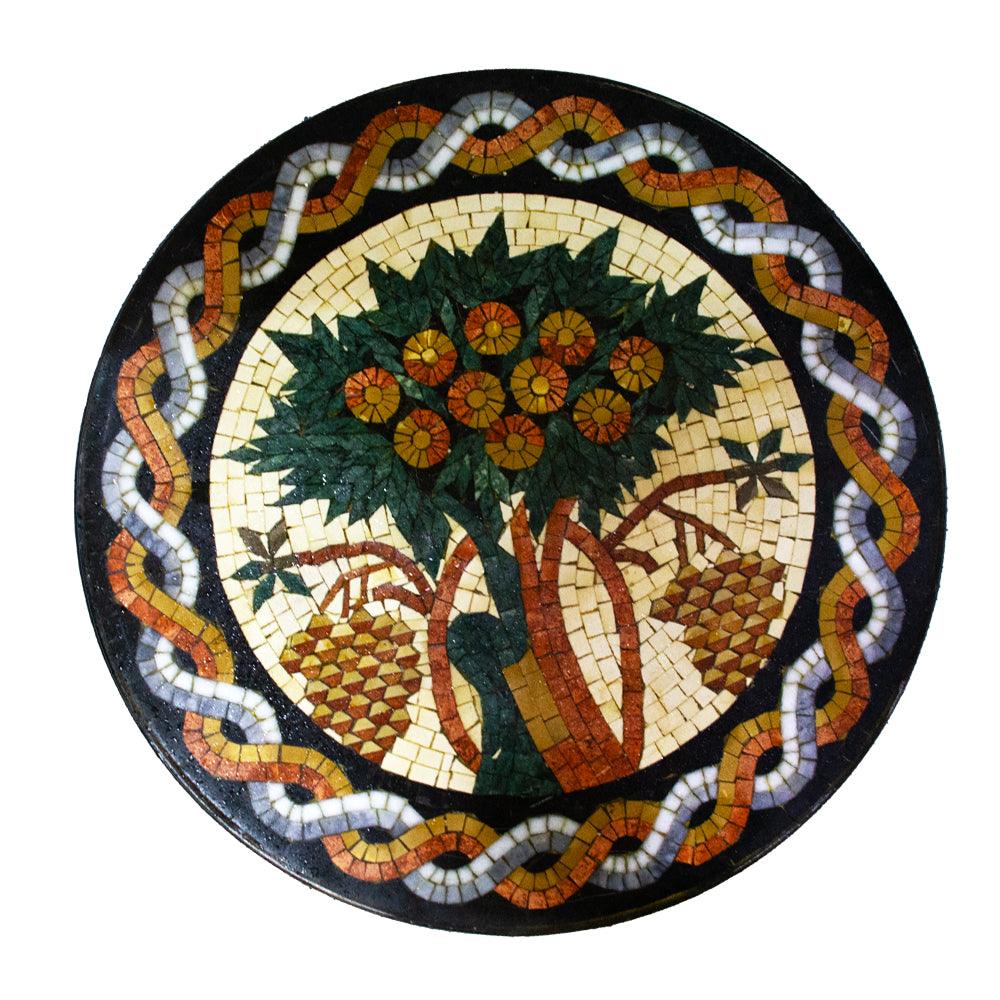 Tree of life design with grapes - Handmade - ChicMozaic