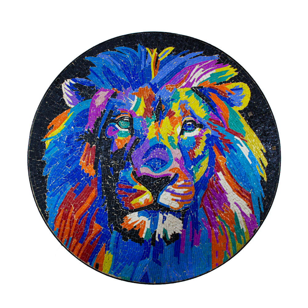 lion design - Handmade - ChicMozaic