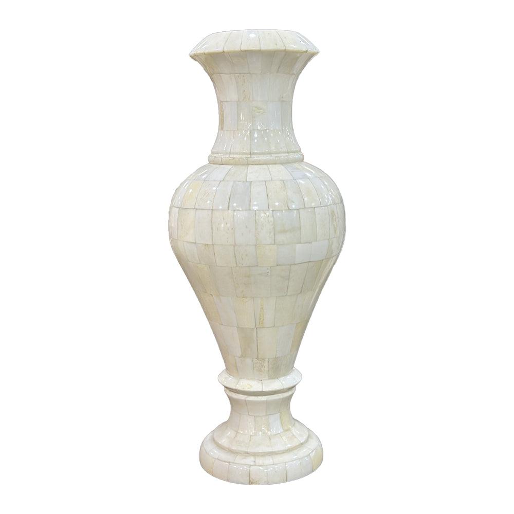 Handmade vase of wood - ChicMozaic