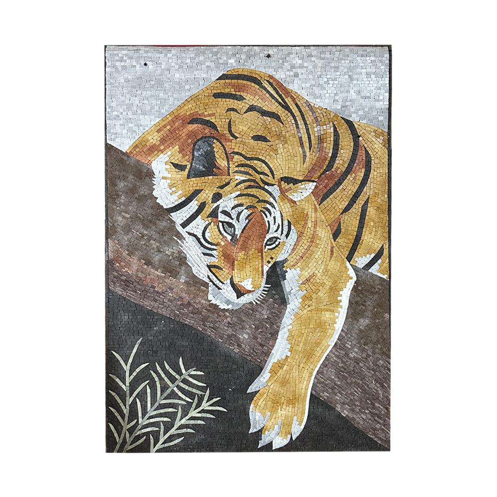 Tiger Mosaic - ChicMozaic