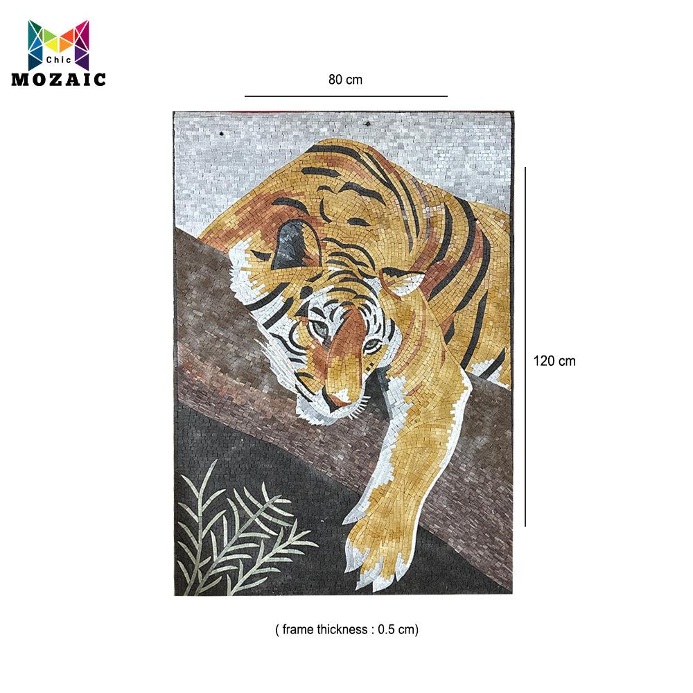 Tiger Mosaic - ChicMozaic