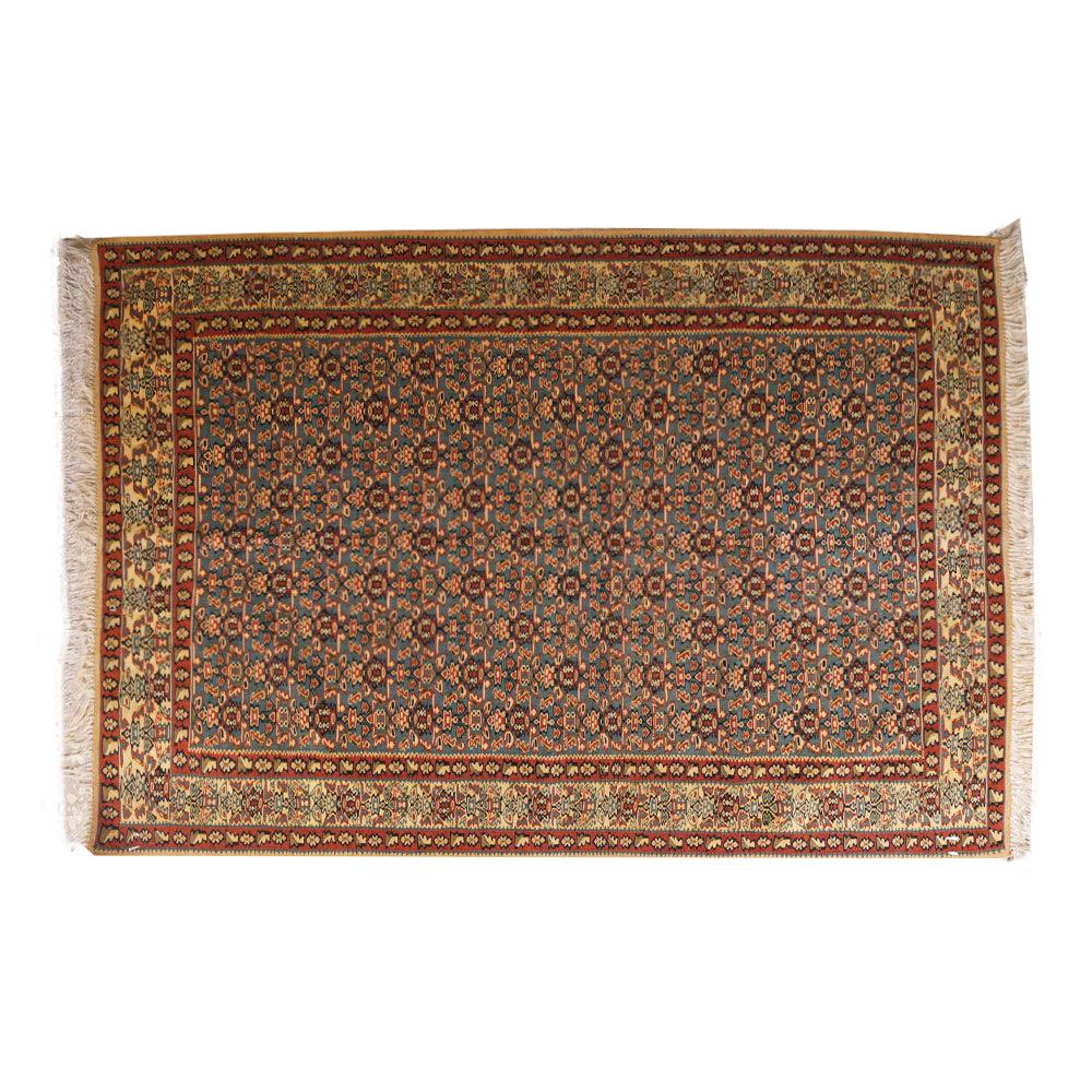 Handmade rug made of wool and camel hair - ChicMozaic