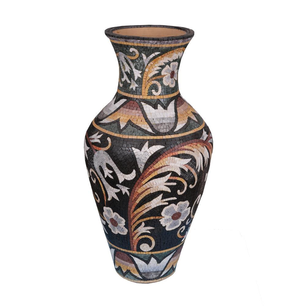 Ceramic Vase Representing a Rose - ChicMozaic