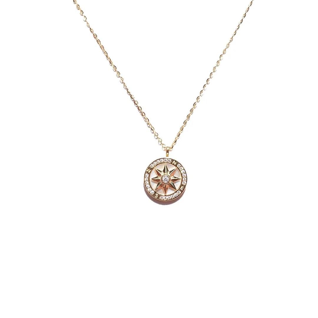 Compass Necklace - ChicMozaic